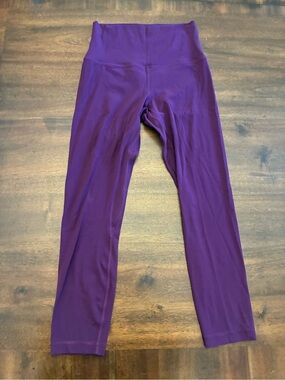 Lululemon Align Leggings Women’s 4 High-Rise Crop 23" Dramatic Magenta Purple